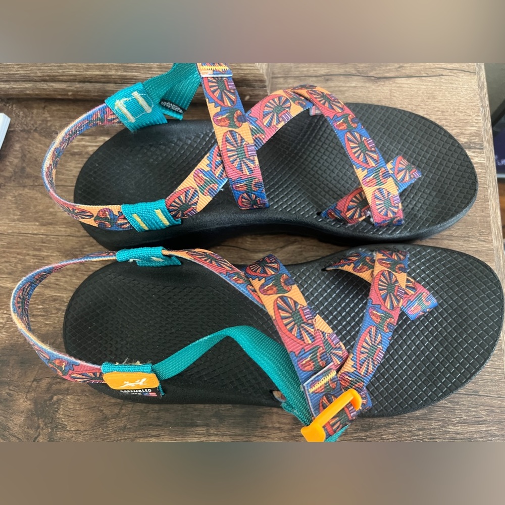 Chacos w/ Mushroom design